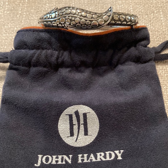 John Hardy Leaf Cuff bracelet, sterling, made in Bali